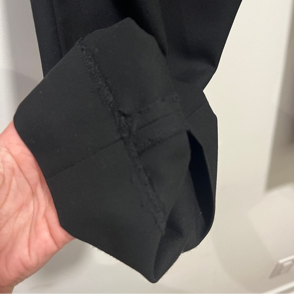 JCrew Super 120 Black Wool Suiting Pant Straight Leg, Mid Rise - Picture 9 of 10